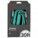 Fender Contour 30' Coiled Cable, Sherwood Green