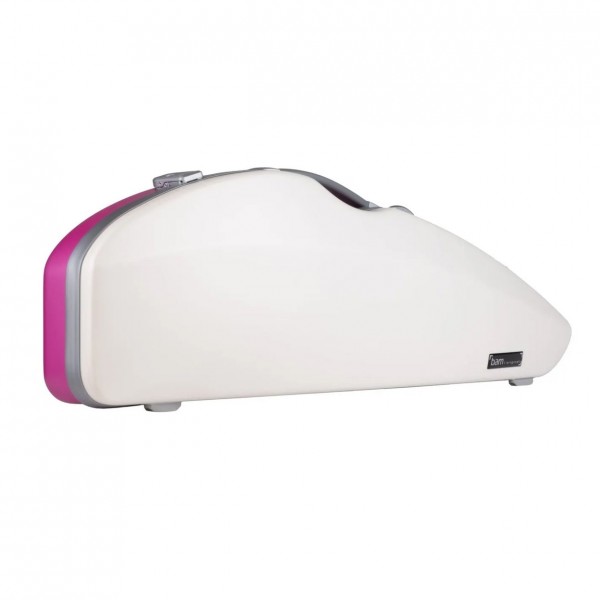 BAM 2004XL BonBon Hightech Violin Case, White & Purple - Main 