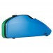 BAM 2004XL BonBon Hightech Violin Case, Blue & Green -Side