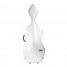 BAM 1003XL BonBon Hightech Cello Case With Wheels, White & Brown