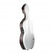 BAM 1003XL BonBon Hightech Cello Case With Wheels, White & Brown - Side