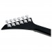 Jackson Pro Plus Pure Metal Limited Edition Rhoads RR1A, Ebony Fingerboard, Gloss Black headstock back 