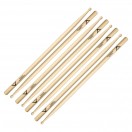 Vater Hickory Fusion Wood Tip Drumsticks, 4pk