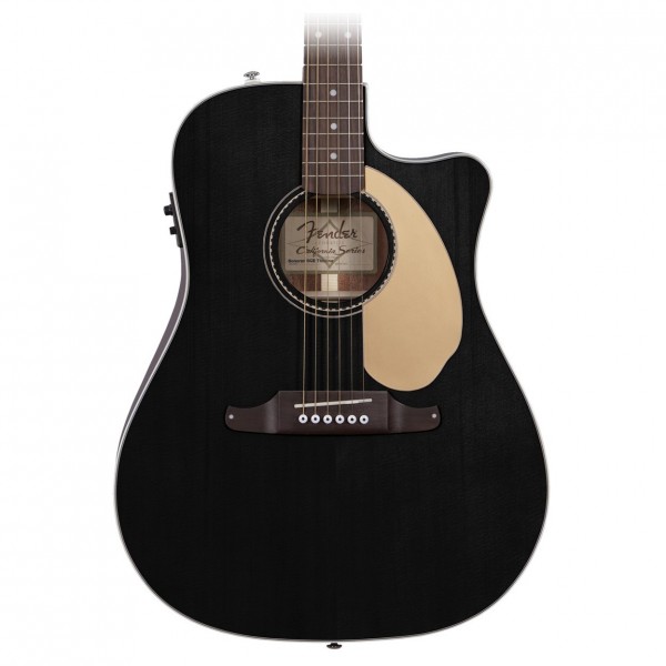 Fender Sonoran SCE Thinline Electro Acoustic Guitar, Black at