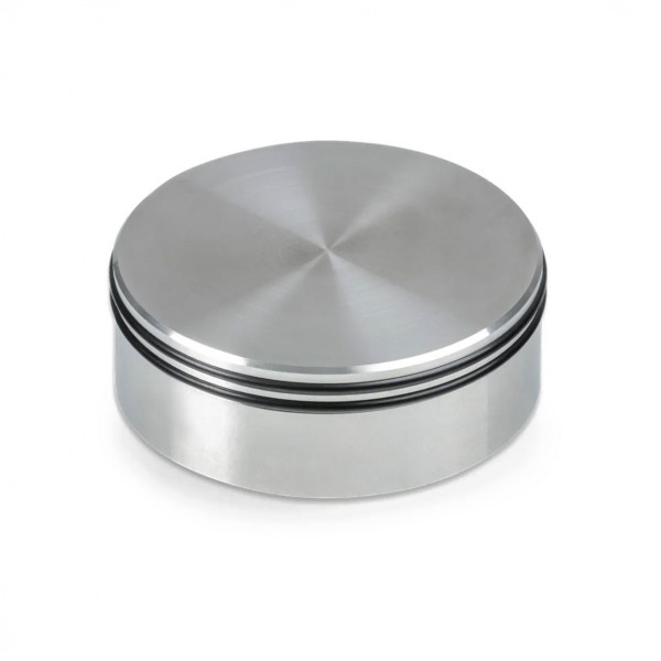 Pro-Ject Record Puck DS Silver Top View