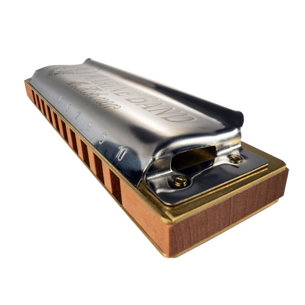 Hohner Marine Band 1896 Harmonica Pro Pack - Angle