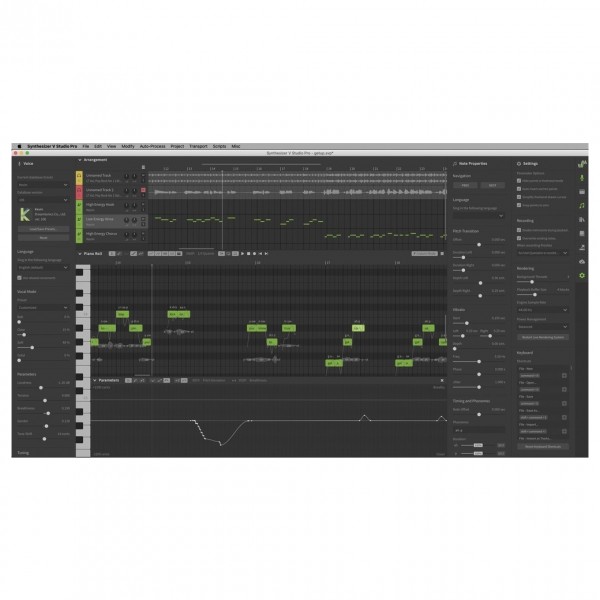 Dreamtonics Synthesizer V English Bundle 3 Voices