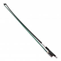 Coruss Carbon Violin Bow, 1/2, Green Hair