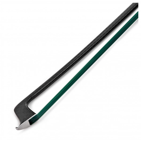 Coruss Carbon Violin Bow, 1/2, Green Hair