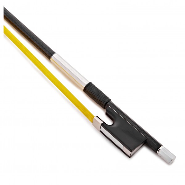 Coruss Carbon Violin Bow, 1/2, Yellow Hair