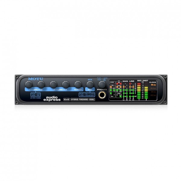 Audio Express Firewire/USB Audio Interface - Front