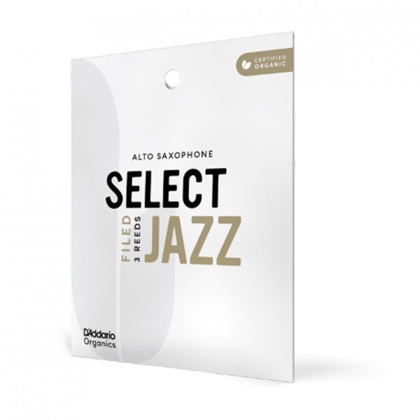 D'Addario Organic Select Jazz Filed Altsaxofoon Rieten - Sax Rieten
