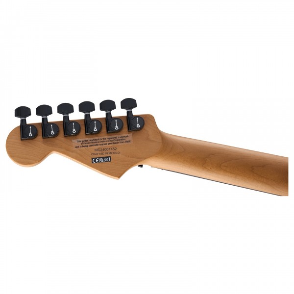Charvel Pro-Mod Plus San Dimas Style 1 HH FR E, Ebony Fingerboard, Scorched Earth - Headstock, Back