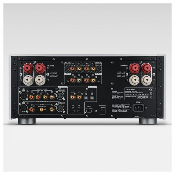Technics SU-R1000 Reference Class Integrated Amplifier - rear