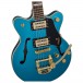 Gretsch G2655TG Streamliner Center Block Jr. Double-Cut with Bigsby LTD, Riviera Blue body 