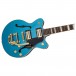 Gretsch G2655TG Streamliner Center Block Jr. Double-Cut with Bigsby LTD, Riviera Blue body and neck 