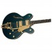 Gretsch Broadkaster LX Center Block with String-Thru Bigsby and Gold Hardware, Cadillac Green body and neck