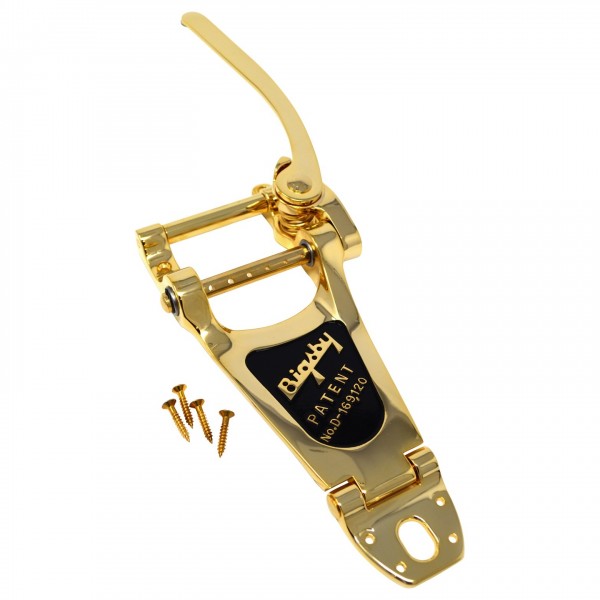 Bigsby Tailpiece B7G, Gold, String-Through - Main