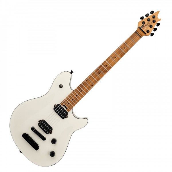 EVH Wolfgang Special TOM, Baked Maple Fingerboard, Husk White - Front