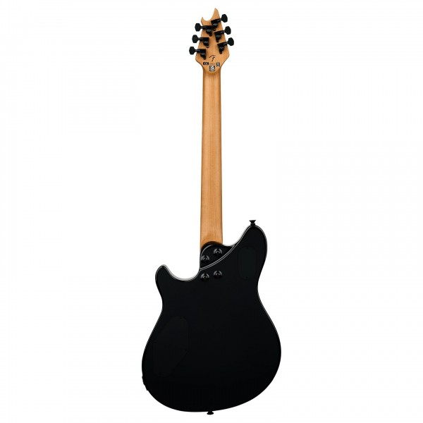 EVH Wolfgang Special TOM, Baked Maple Fingerboard, Gloss Black - Back