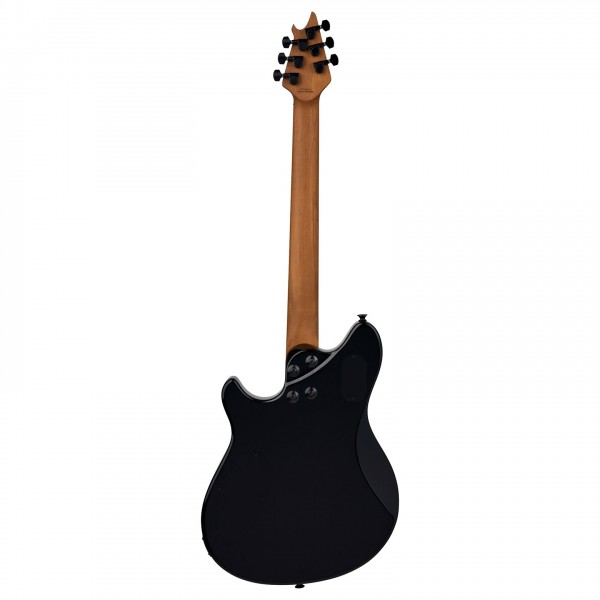 EVH Wolfgang Standard T.O.M., Baked Maple Fingerboard, Gloss Black - Back