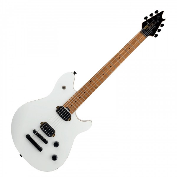 EVH Wolfgang Standard T.O.M., Baked Maple Fingerboard, Cream White - Front