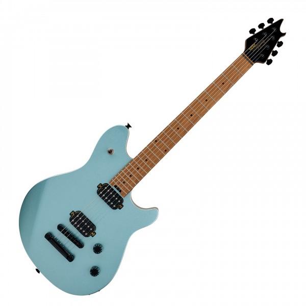 EVH Wolfgang Standard T.O.M., Baked Maple Fingerboard, Sea Foam Pearl Metallic - Front