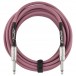 Fender Contour 15' Cable, Burgundy Mist