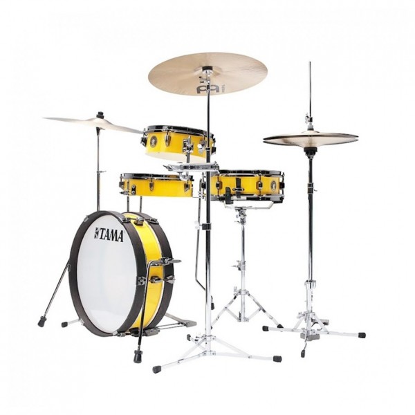 Tama Club-JAM Pancake 18" 4pc Shell Pack w/Bag Set, Electric Yellow