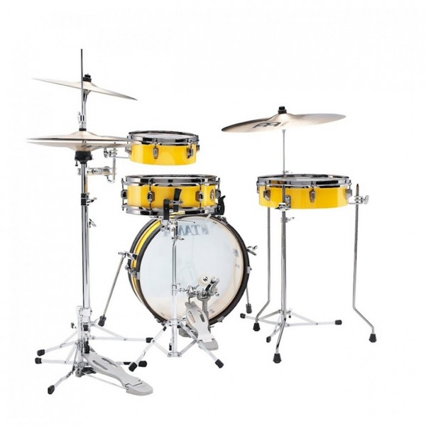 Tama Club-JAM Pancake 18" 4pc Shell Pack w/Bag Set, Electric Yellow