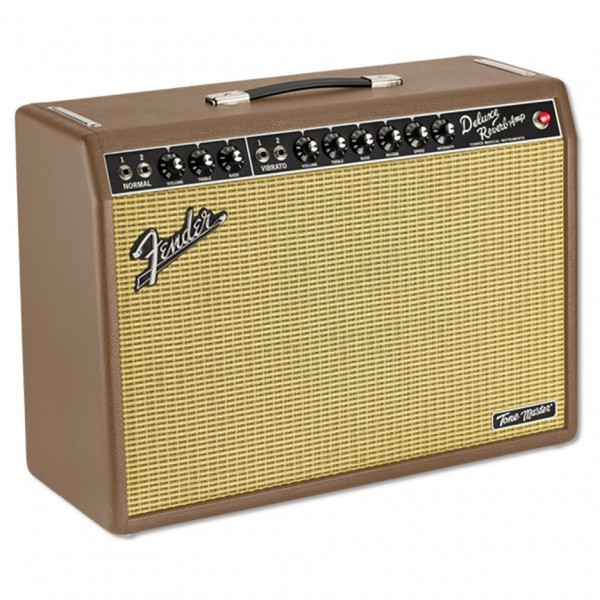 Fender Limited Edition Tone Master Deluxe Reverb, Cocoa Nubtex, Celestion Neo Creamback Speaker front