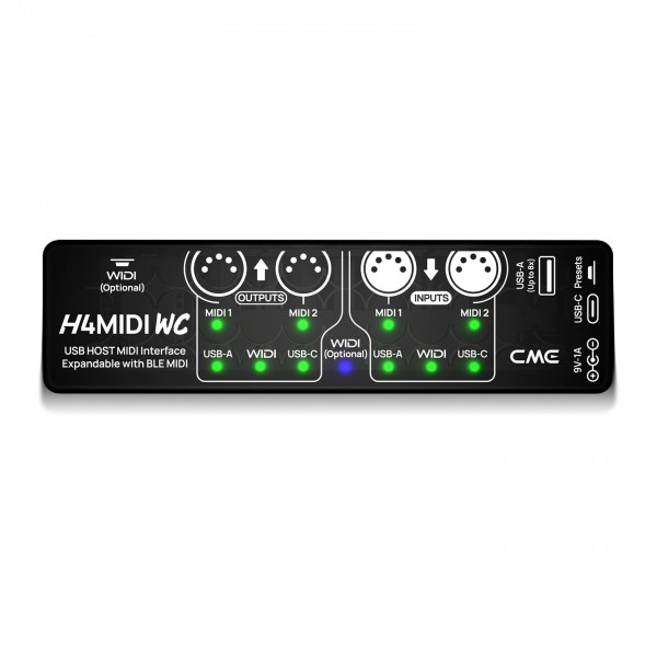 CME H4MIDI WC | USB Host + USB client + 2-in-2-out MIDI