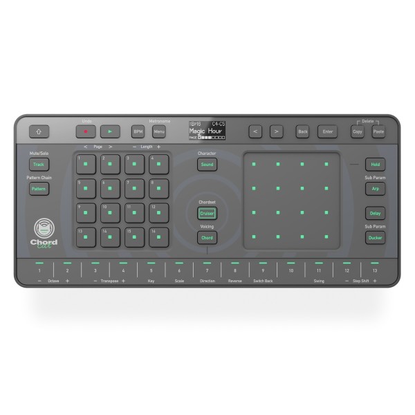 AlphaTheta Toraiz ChordCat Groovebox - Top