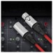 Studiospares Pro Neutrik XLR Mogami Cable, 60cm Red