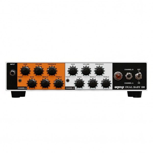 Orange Dual Baby 100W Amplifier Head front