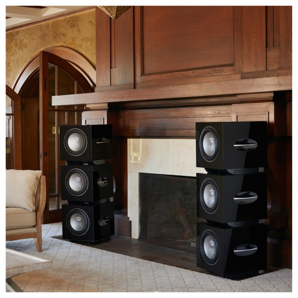 REL S/812 Subwoofer, Black - lifestyle