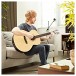 Jumbo Acoustic Guitar by Gear4music, Natural