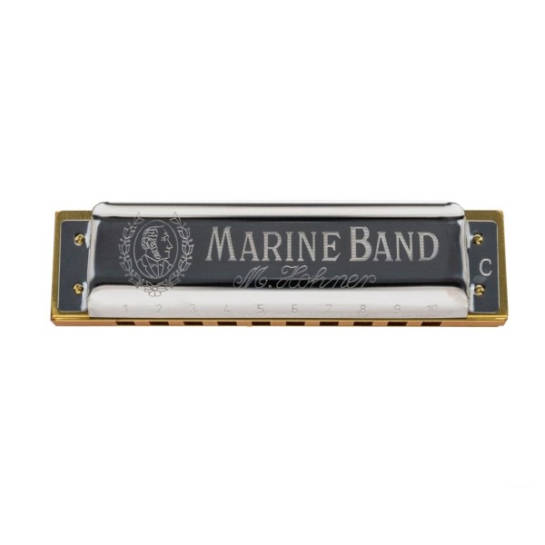 Hohner Marine Band 1896 Classic Harmonica, High G
