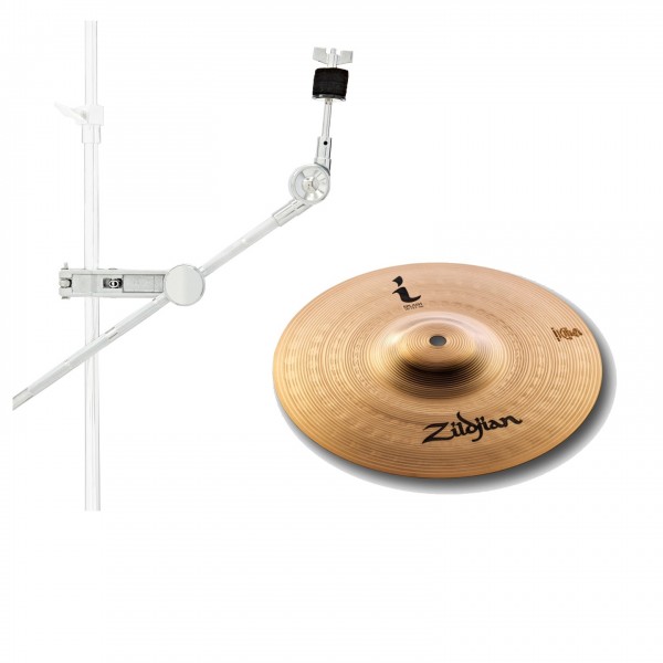 Zildjian I Family 10'' Splash Cymbal & Cymbal Grabber Boom Arm