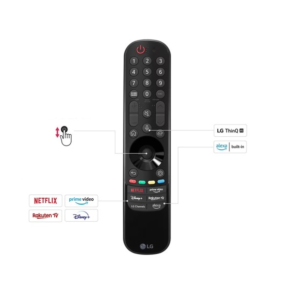 LG 55QNED816RE 55 inch QNED 4K Smart TV Remote View