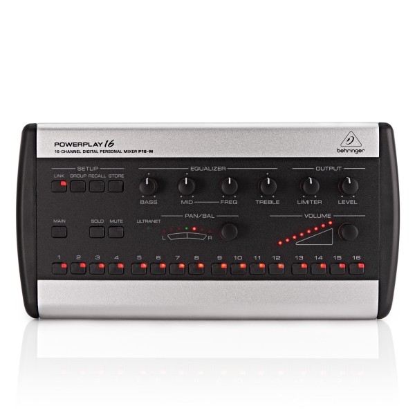 16-channel P16-HQ Powerplay Behringer セットおまけ多数！ POWERPLAY16 くまもん　BEHRINGER Digital Mixer Personal 配信機器・PA機器・レコーディング機器