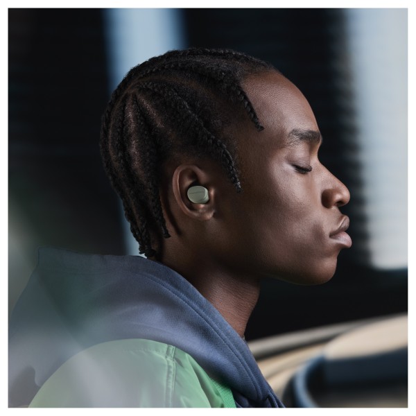 Bowers & Wilkins Pi6 Wireless Bluetooth Noise-Cancelling Earphones, Forest Green - lifestyle 2 