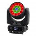 Equinox Fusion 260ZR MKII Moving Head LED Wash - Angled, On