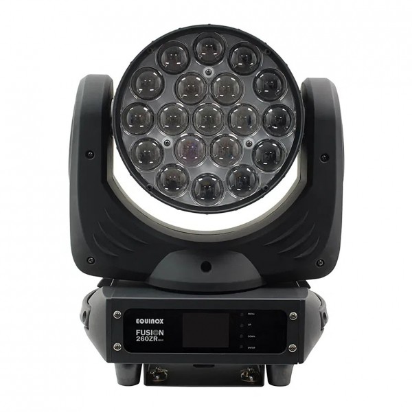 Equinox Fusion 260ZR MKII Moving Head LED Wash - Front