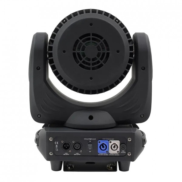 Equinox Fusion 260ZR MKII Moving Head LED Wash - Back