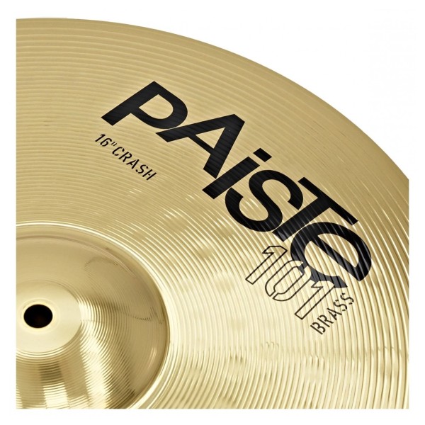 Paiste 101 Brass 16'' Crash Cymbal & Boom Stand