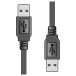 AV:Link USB 2.0 Type A Plug to Type A Plug Lead - 1