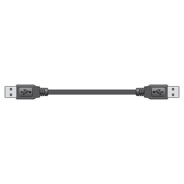 AV:Link USB 2.0 Type A Plug to Type A Plug Lead - 2