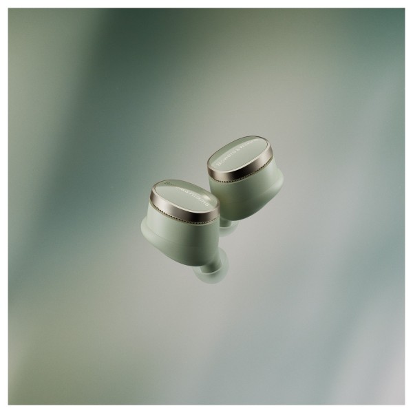 Bowers & Wilkins Pi8 Wireless Bluetooth Noise-Cancelling Earphones, Jade Green - ods together 
