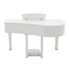 GDP-100 Digital Grand Piano by Gear4music, Gloss White